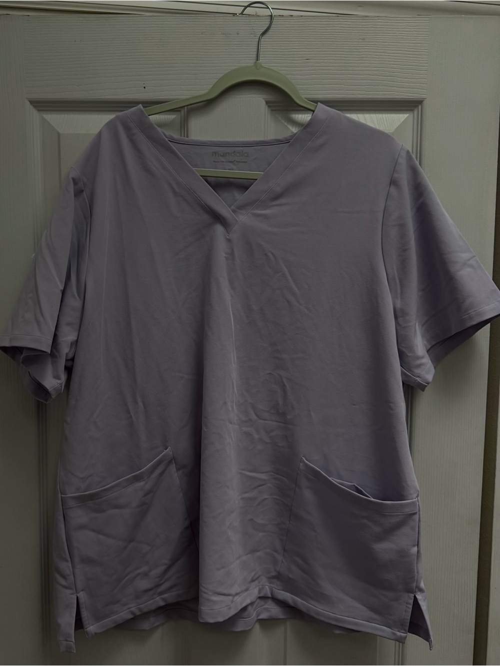 Mandala Short Sleeve Scrub Top
